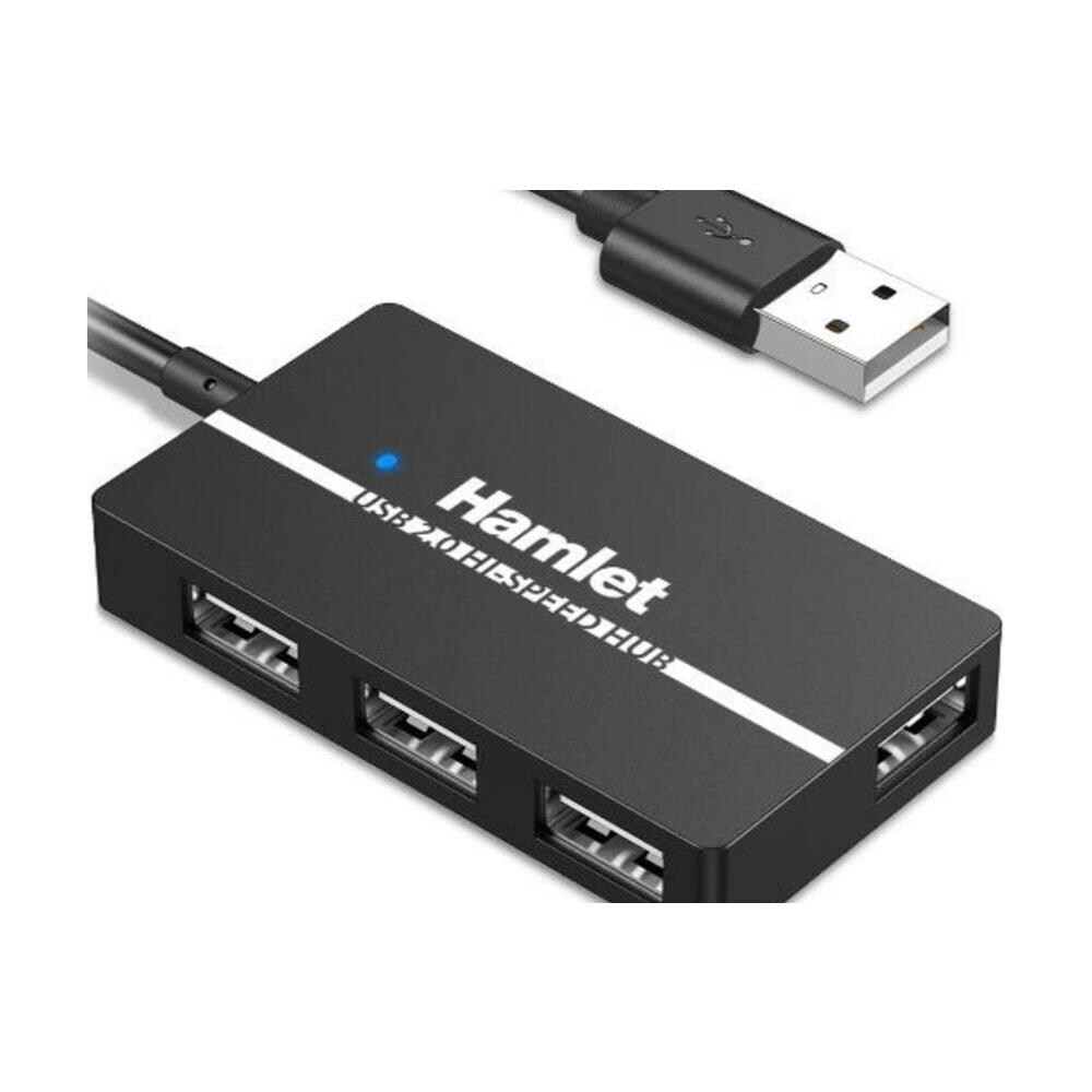 Hub USB 2.0 Slim a 4 Porte Autoalimentato - Foto 1