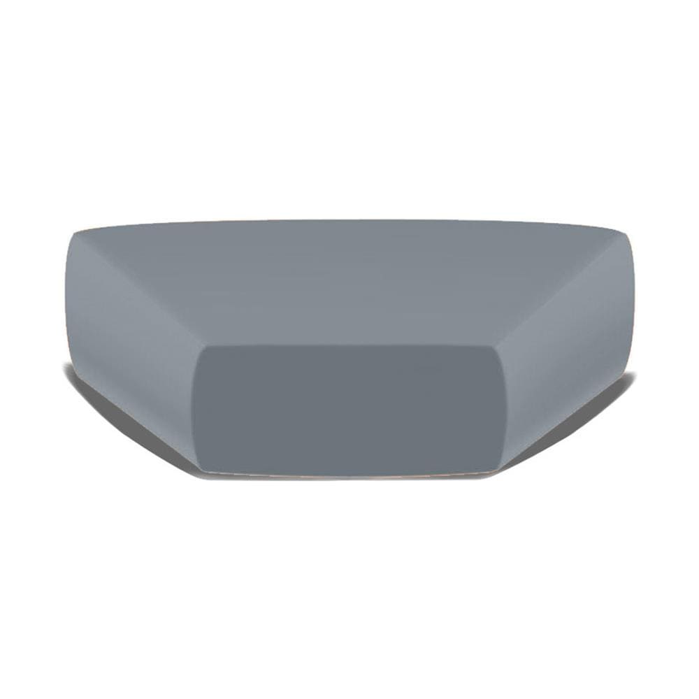 Copriseduta Per Divano Elasticizzato Antimacchia Genius In Tinta Unita Ang Spicchio Grigio Sassi 1020 - Foto 1