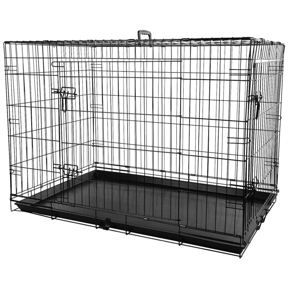 Gabbia Metallo Animali Porta Scorrevole Mezo Xl 70x109x77 Cm - Foto 1