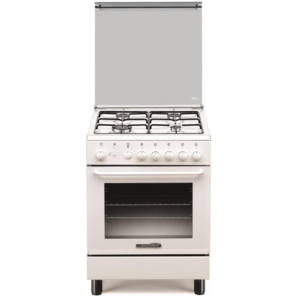Forno elettrico statico 60 bianca 4 fuochi gas Colore Bianco - Foto 1