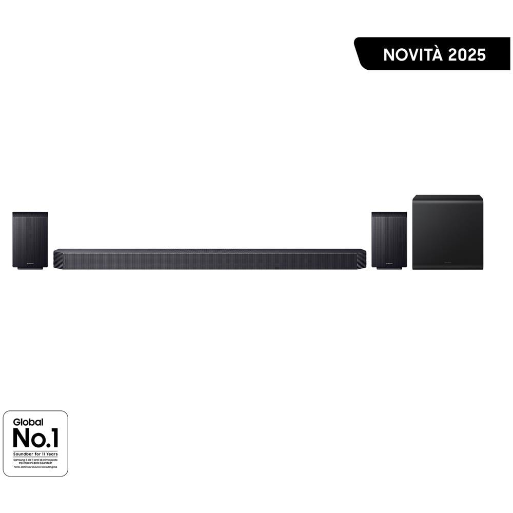 Soundbar HW-Q930F /ZF, Audio 9.1.4 canali, Wireless Dolby Atmos, 2025 - Foto 2