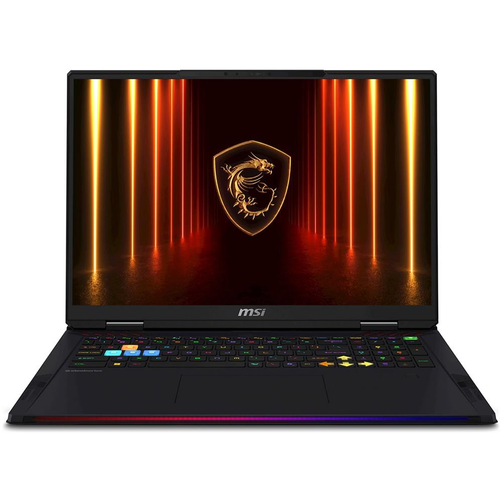 Raider 18 AI A2XWIG-229IT Notebook Gaming, 18 ", processore Intel® Core Ultra 9 285HX, NVIDIA GeForce RTX™ 5080, RAM 64 GB, 4000 GB SSD, Black, Windows 11 Home - Foto 1