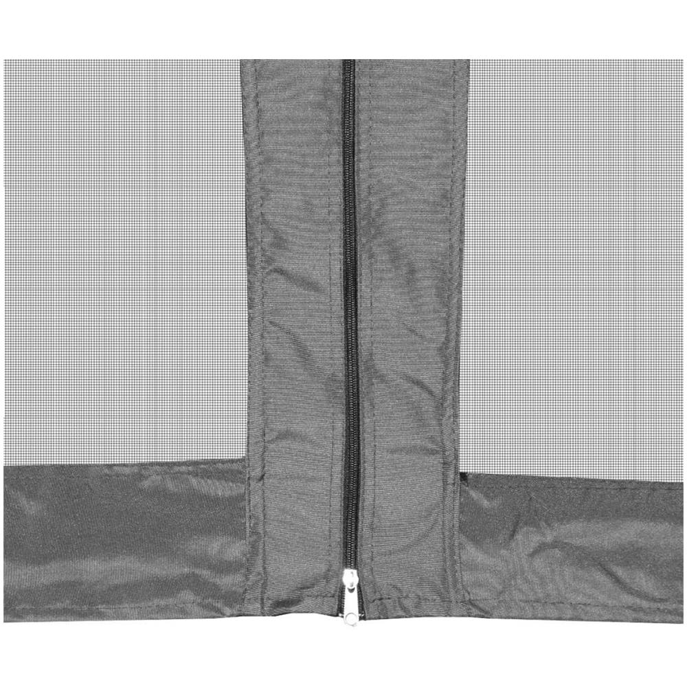 Gazebo Esagonale Pop-Up con 6 Pareti Grigio 3,6x3,1 m - Foto 16