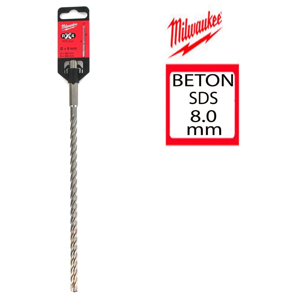 Trapano Rx4 Sds-plus 8 X 260 Millimetri 4.932.352,0240 - Foto 1