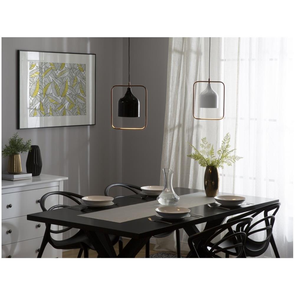 Lampada Soffitto Di Metallo Bianco Mavone - Foto 2