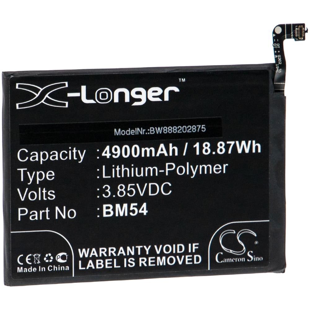 Batteria Sostituisce Redmi Bm54 Per Smartphone Cellulare (4900mah, 3,85v, Li-poly)  - Foto 1