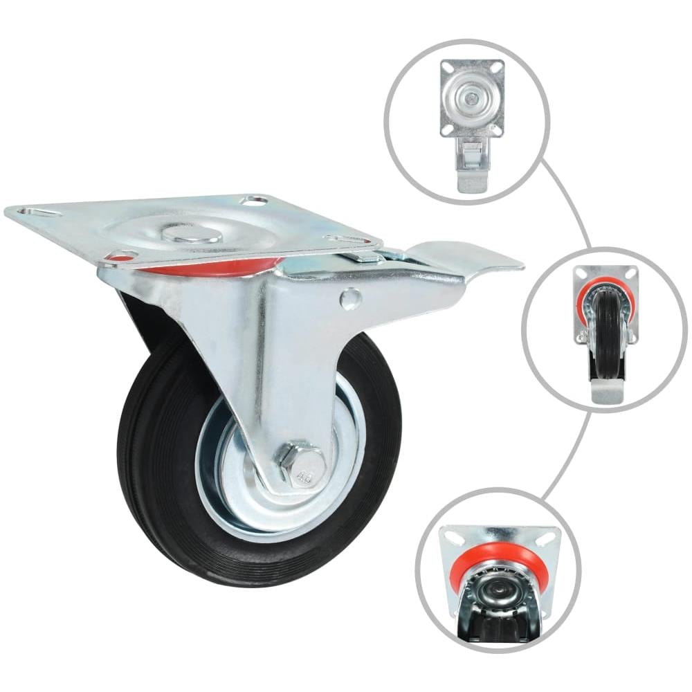 Rotelle Girevoli 4 pz 100 mm - Foto 2