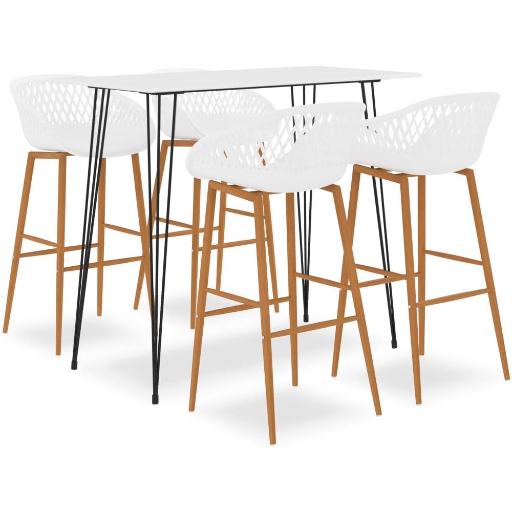 Set da Bar 5 pz Bianco - Foto 1