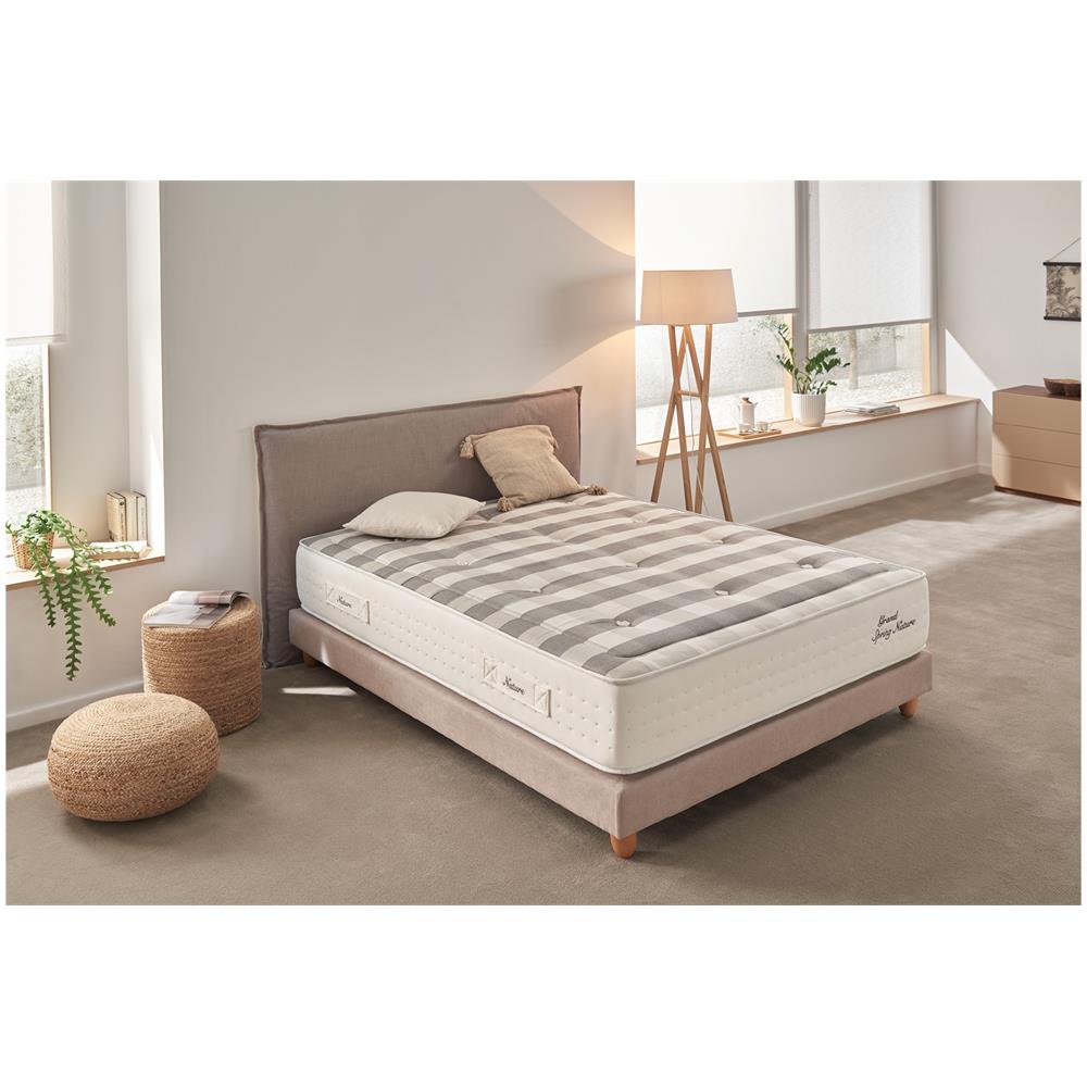 Materasso A Molle Insacchettate Grand Spring Nature - 80x180, 30cm - - Foto 1