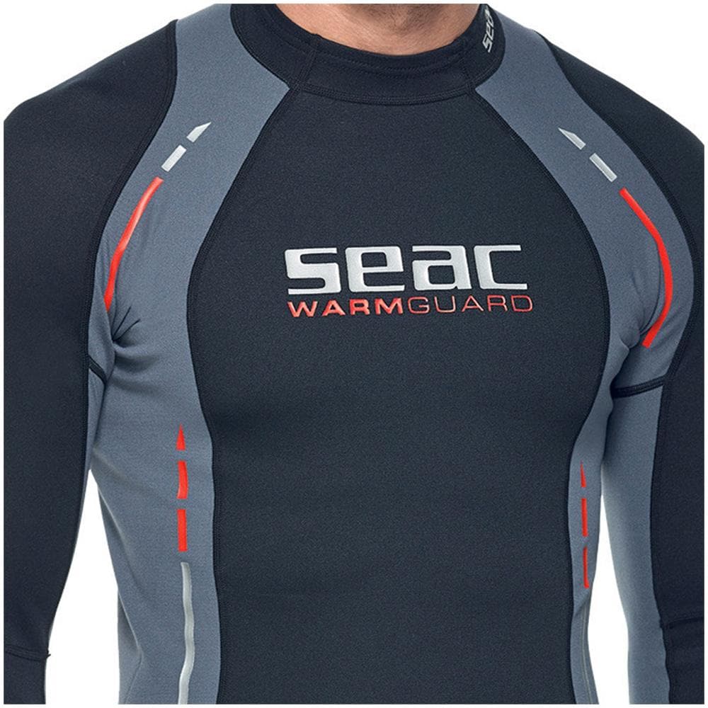 Seac Warm Guard Long Uomo Xs Nero / grigio - Foto 2