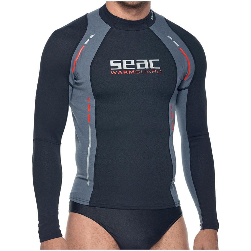 Seac Warm Guard Long Uomo Xs Nero / grigio - Foto 3