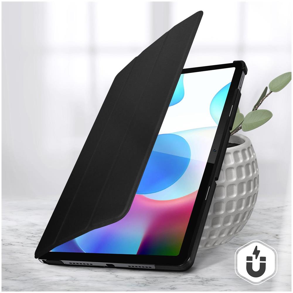 Custodia Realme Pad 10.4 Copertina Funzione Supporto E Tastiera Nera - Foto 2