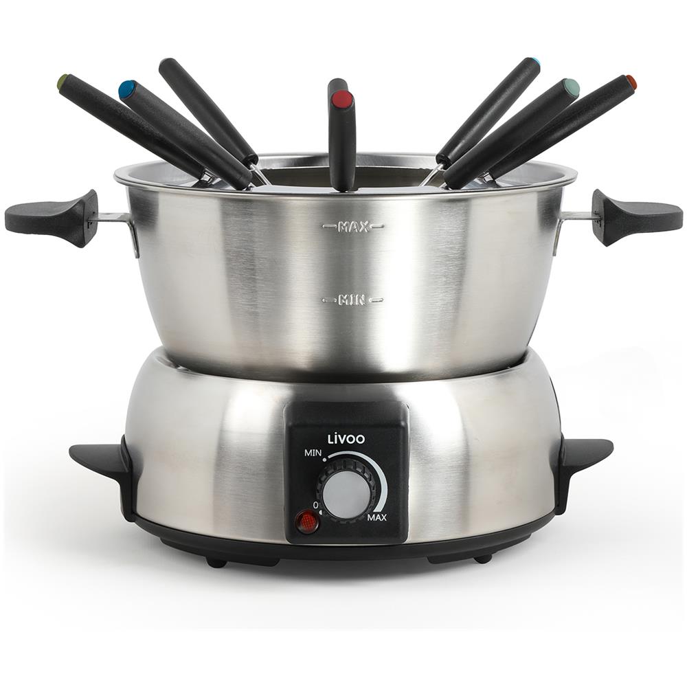 Fonduta 1000w 8 Forchette In Acciaio Inox - Doc263 - Foto 1