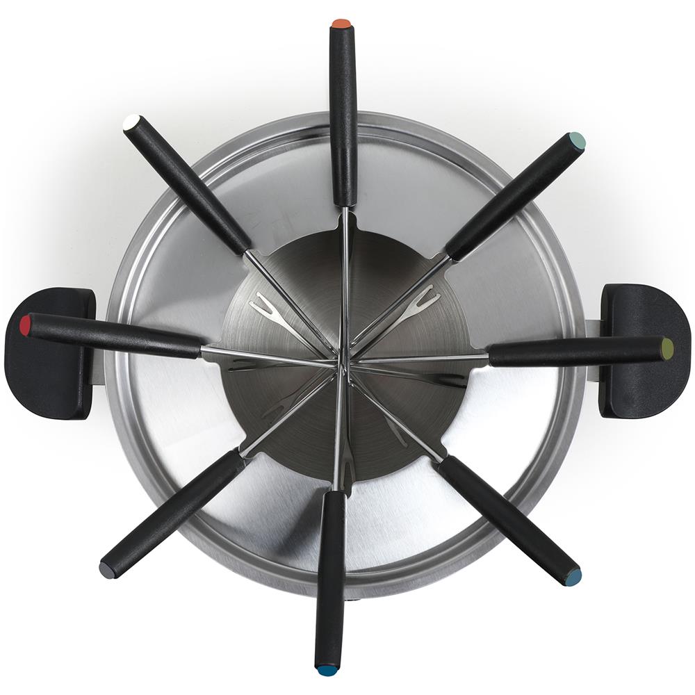 Fonduta 1000w 8 Forchette In Acciaio Inox - Doc263 - Foto 2