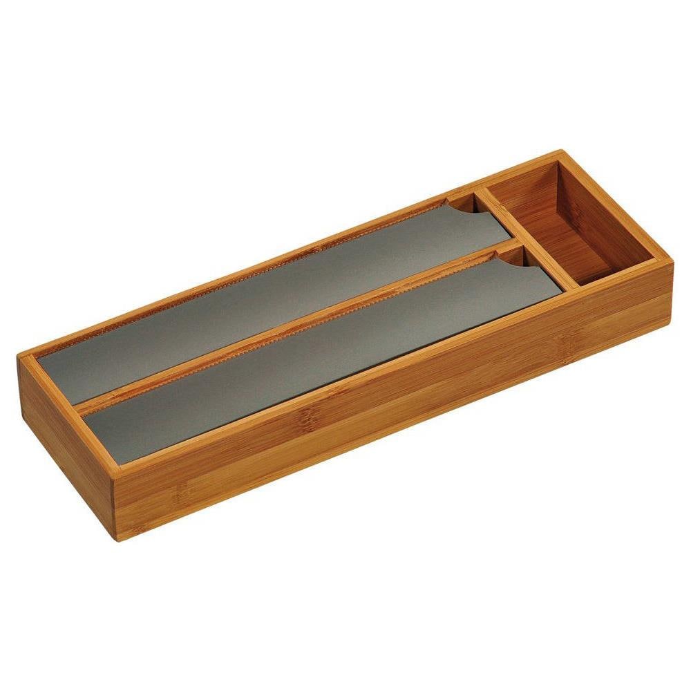 Dispenser Per Alluminio E Foglio Alimentare, Organizzatore In Bambù - Foto 1