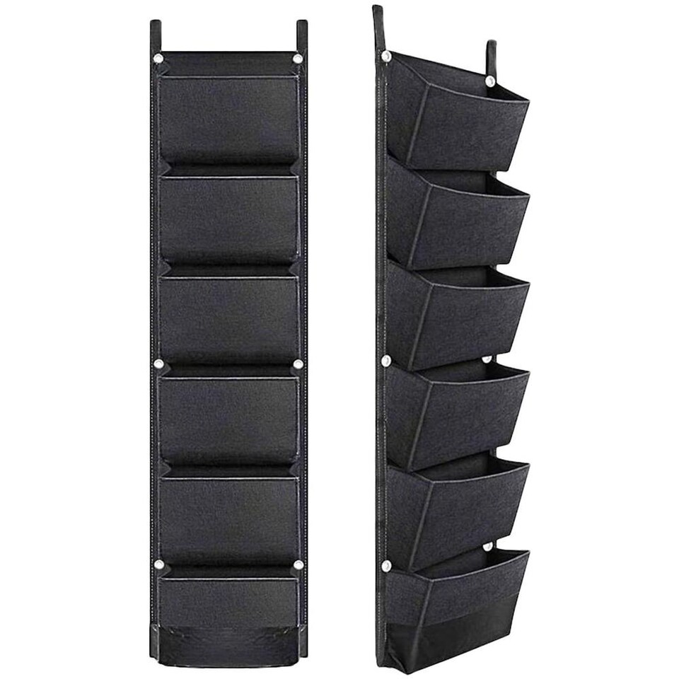 Fioriera Da Parete Verticale 36 Tasche In Tessuto – Giardino Verticale Per Balcone, Verde 100x100 Cm