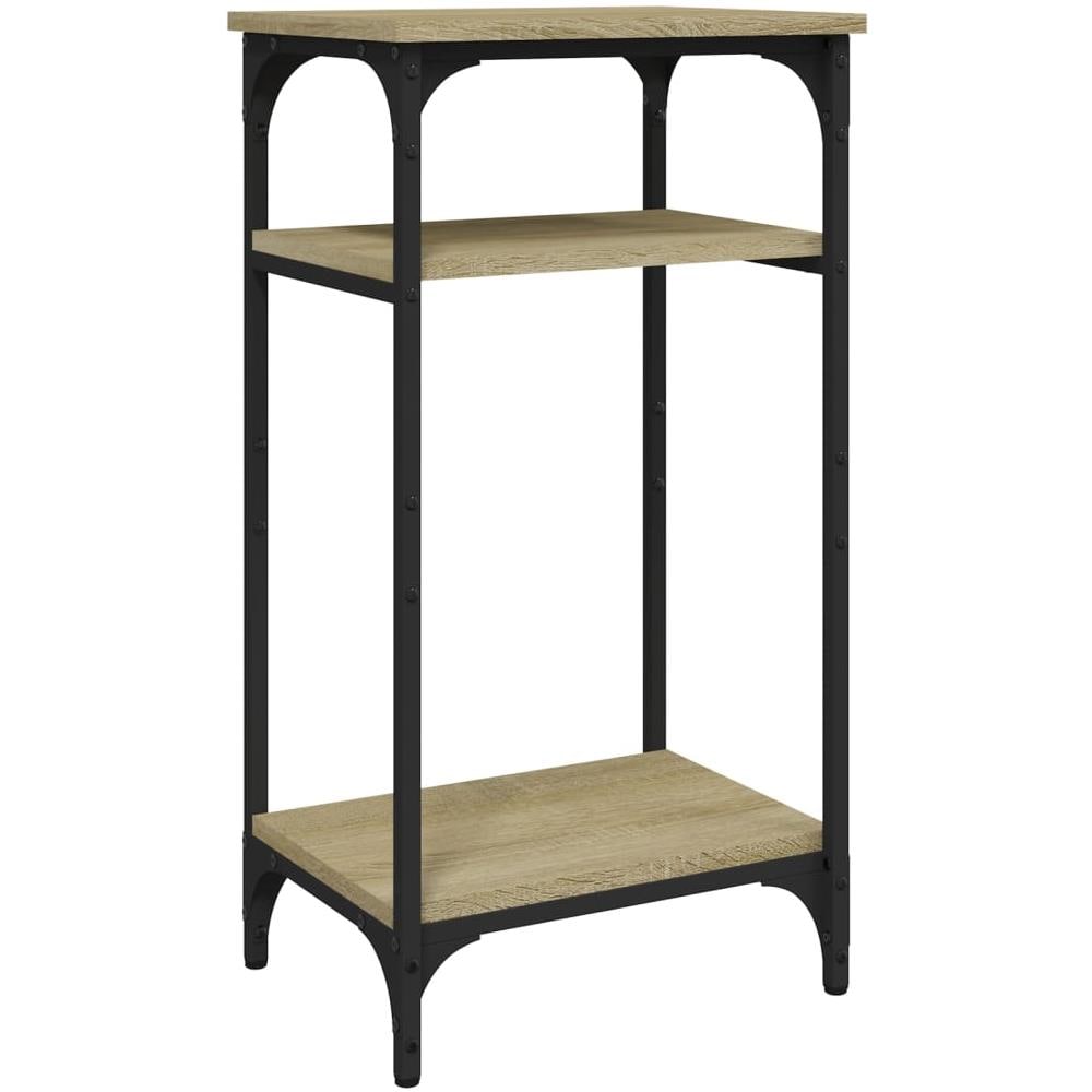 Tavolino Rovere Sonoma 40x30x75 Cm In Legno Multistrato - Foto 2