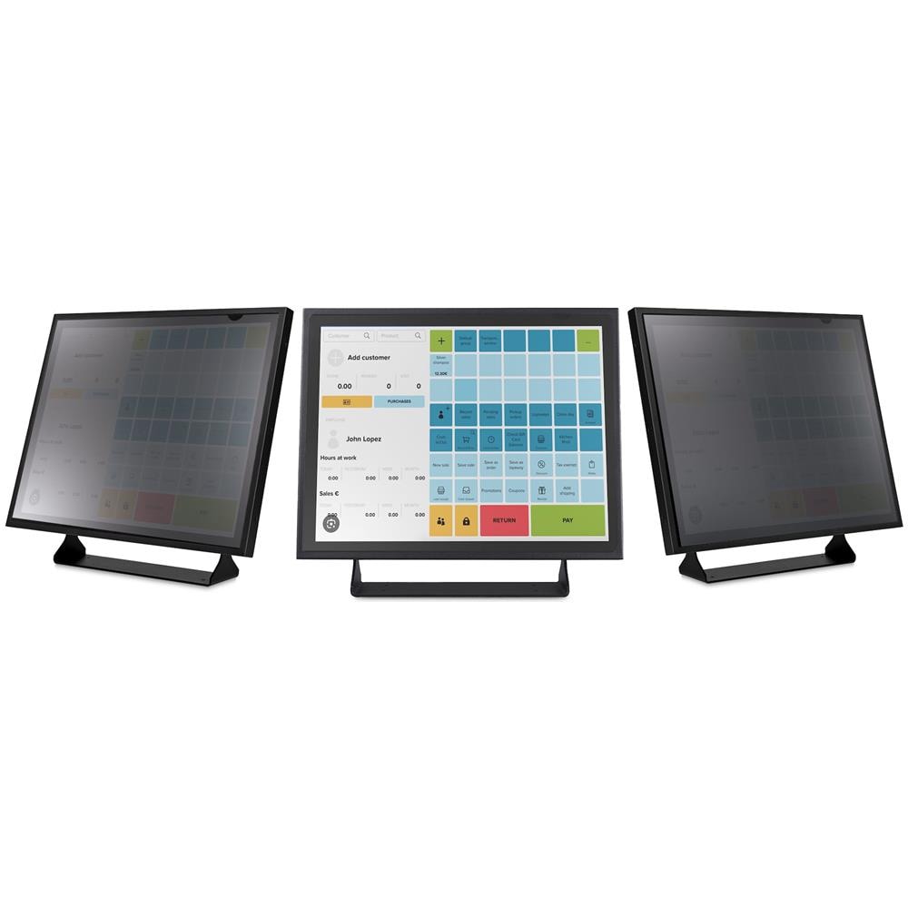 Filtro privacy per monitor per computer da 17" 5:4, Pellicola protettiva antiriflesso con riduzione della luce blu del 51%, Protezione dello schermo con angolo di visione di + /- 30 gradi - Foto 2