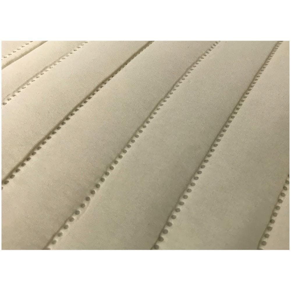 Copridivano Con Penisola Sof&agrave; Cover Trapuntato Antimacchia Double Face 240cm Panna - Foto 2