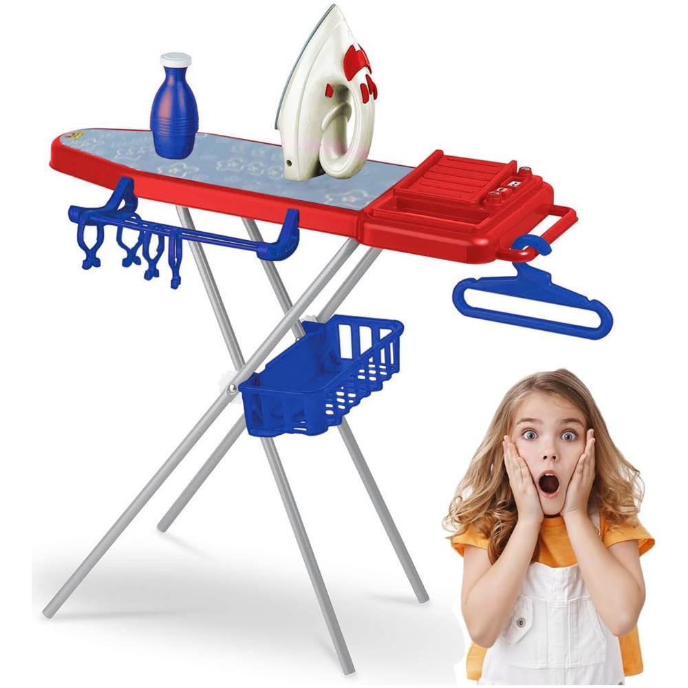 Appendiabiti Per Lavanderia Hawaka - Con Cestino Legno E Ganci Per Ferro E Asse Da Stiro - Foto 7