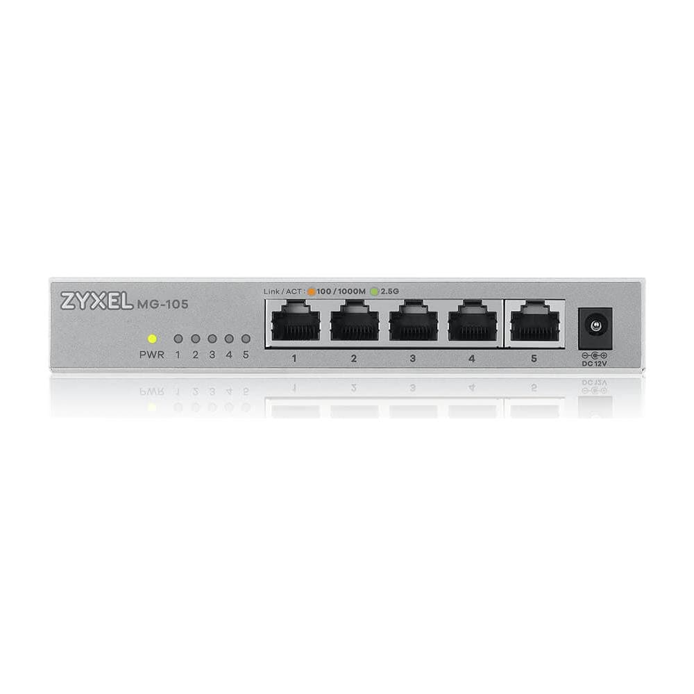 XMG-105 Non gestito 2.5G Ethernet (100/1000/2500) Grigio - Foto 1