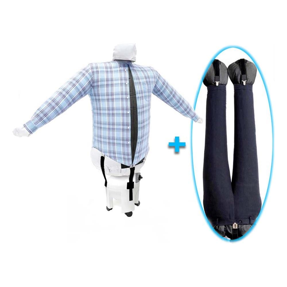 EOLO Stirasciugatore SA04 RE INOX V6 Asciuga Automatico Camicie Camicette Pantaloni Asciugatrice Stira Aria Calda Ferro da Stiro Stiratore 2 Programmi 4 Ruote Made in Italy Garanzia 5 Anni Efficienza A++ - Foto 1