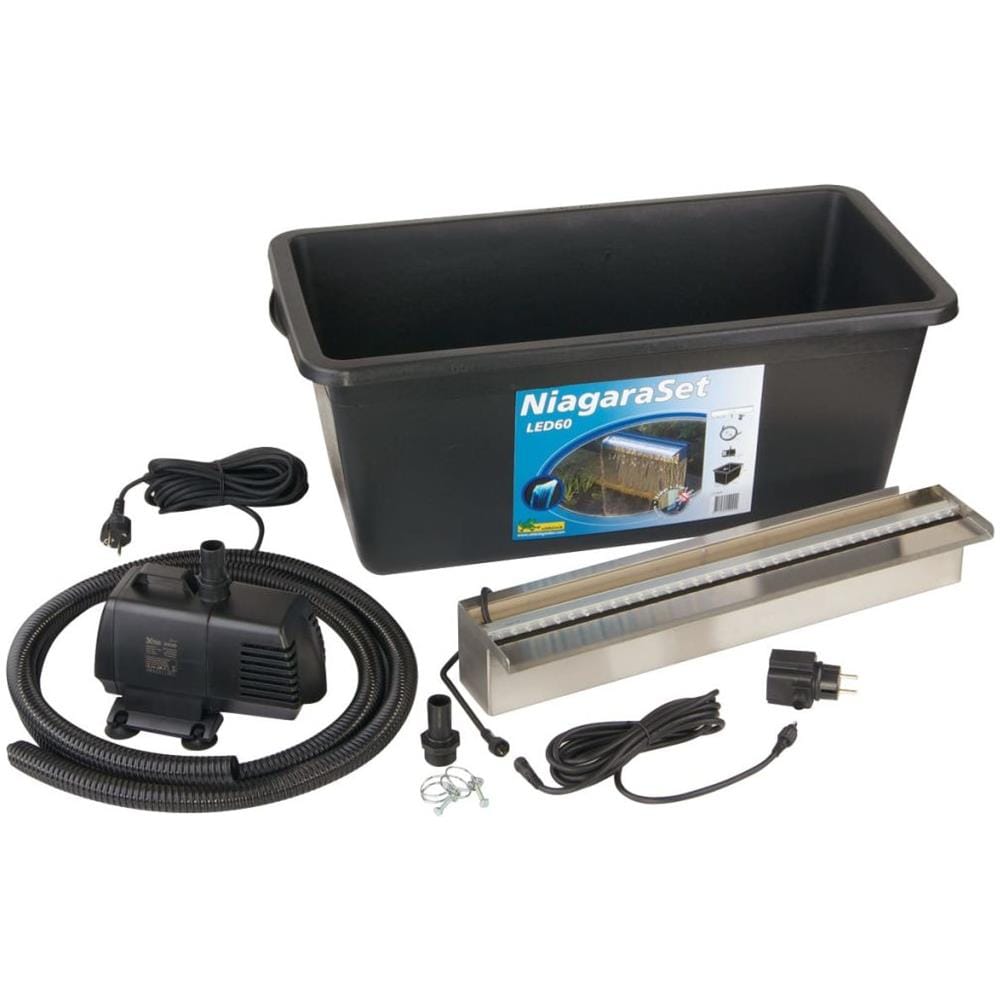 Cascate Niagara Set 60 Centimetri Con Pompa Led - Foto 2