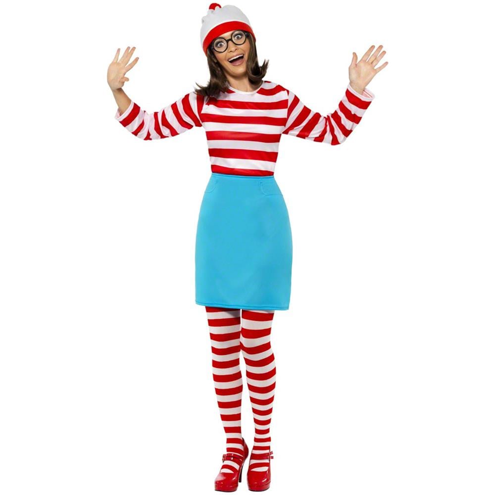 Costume Da Donna Dov'è Wally? Medium - Foto 6