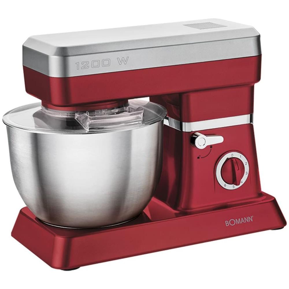 Boamann Mixer 1200 W Rosso E Argento Km 398 Cb - Foto 1