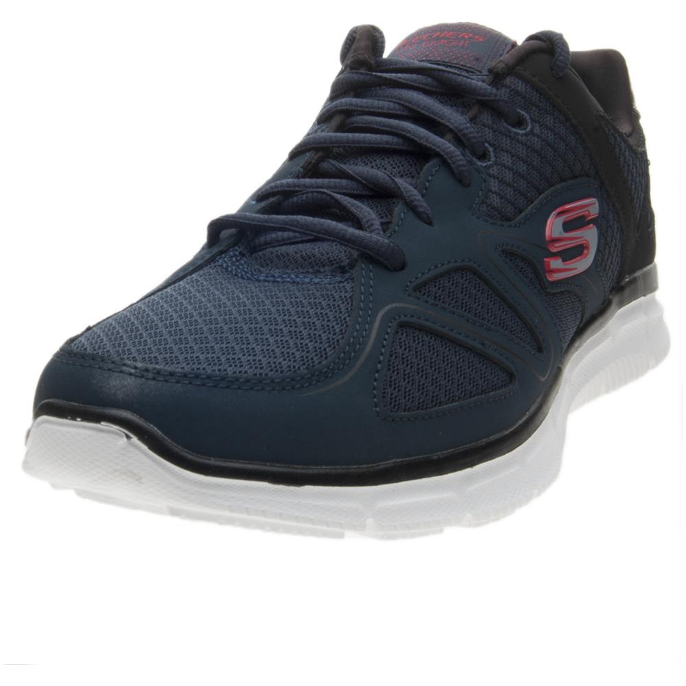 Flash Point Scarpe Da Ginnastica Blu Sneakers Uomo Memory Foam Blu 46 - Foto 6
