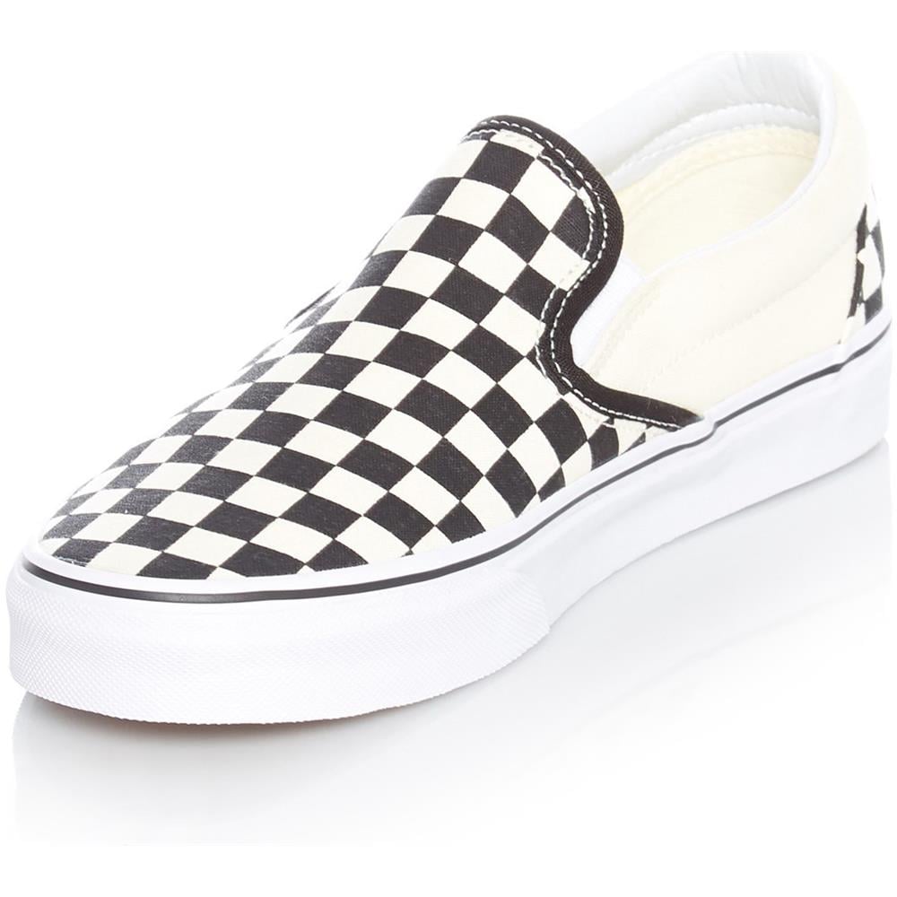 Scarpe Slip-on Classic Nero Bianco Checkerboard (eu 44.5 / Us 11, Bianco) - Foto 2