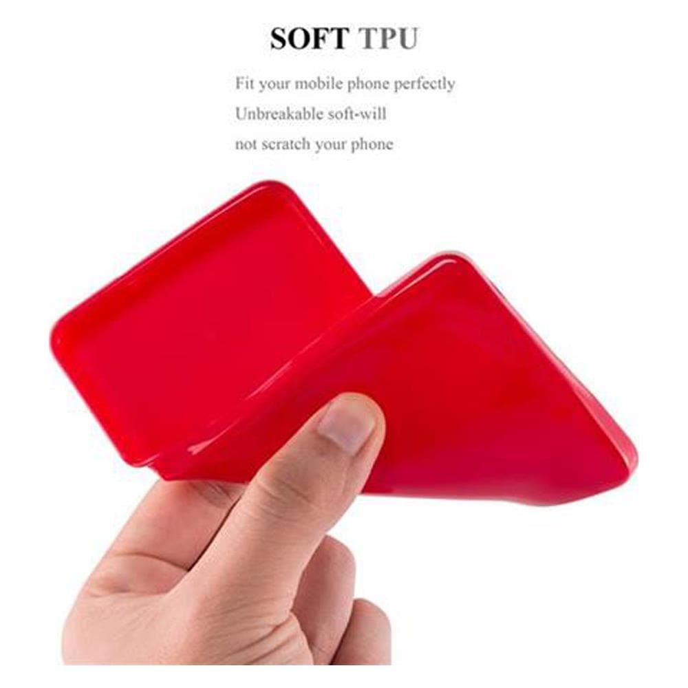 Custodia Compatibile Con Apple Iphone 8 Plus / Iphone 7 Plus / Iphone 7s Plus In Jelly Rosso - Coperchio Protettivo In Silicone Tpu Flessibile - Foto 6