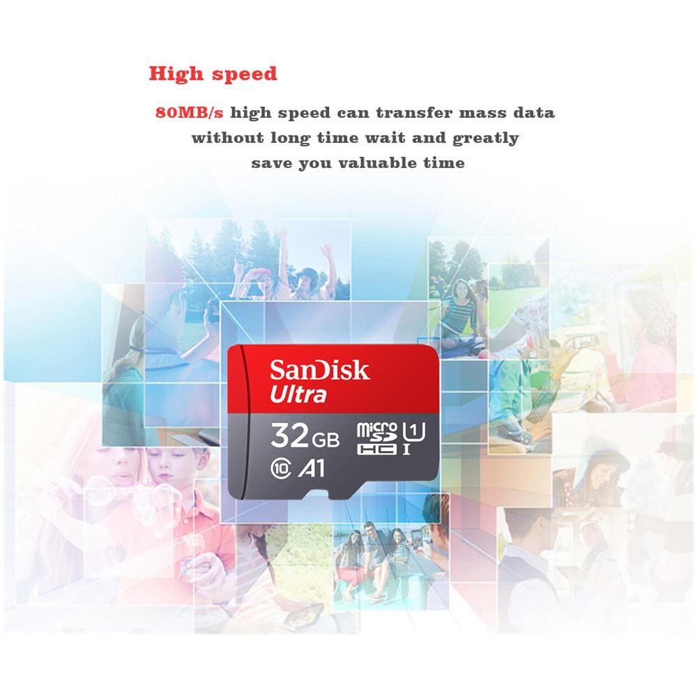 Genuino Originale Ultra 32 Gb Microsdhc Uhs-i Tf Scheda - Foto 2