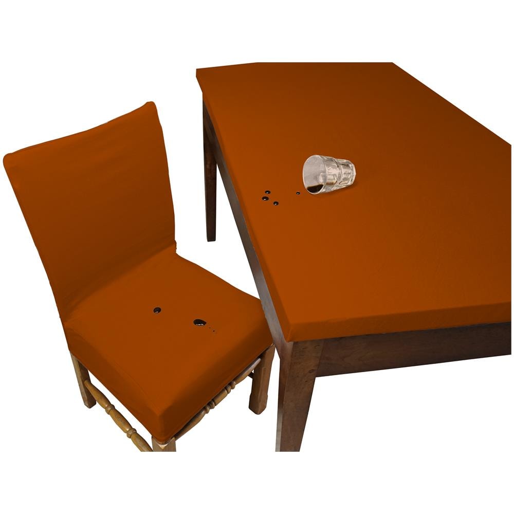 Set 2 Vestisedia Quadrato Antimacchia Made In Italy Mattone - Foto 1