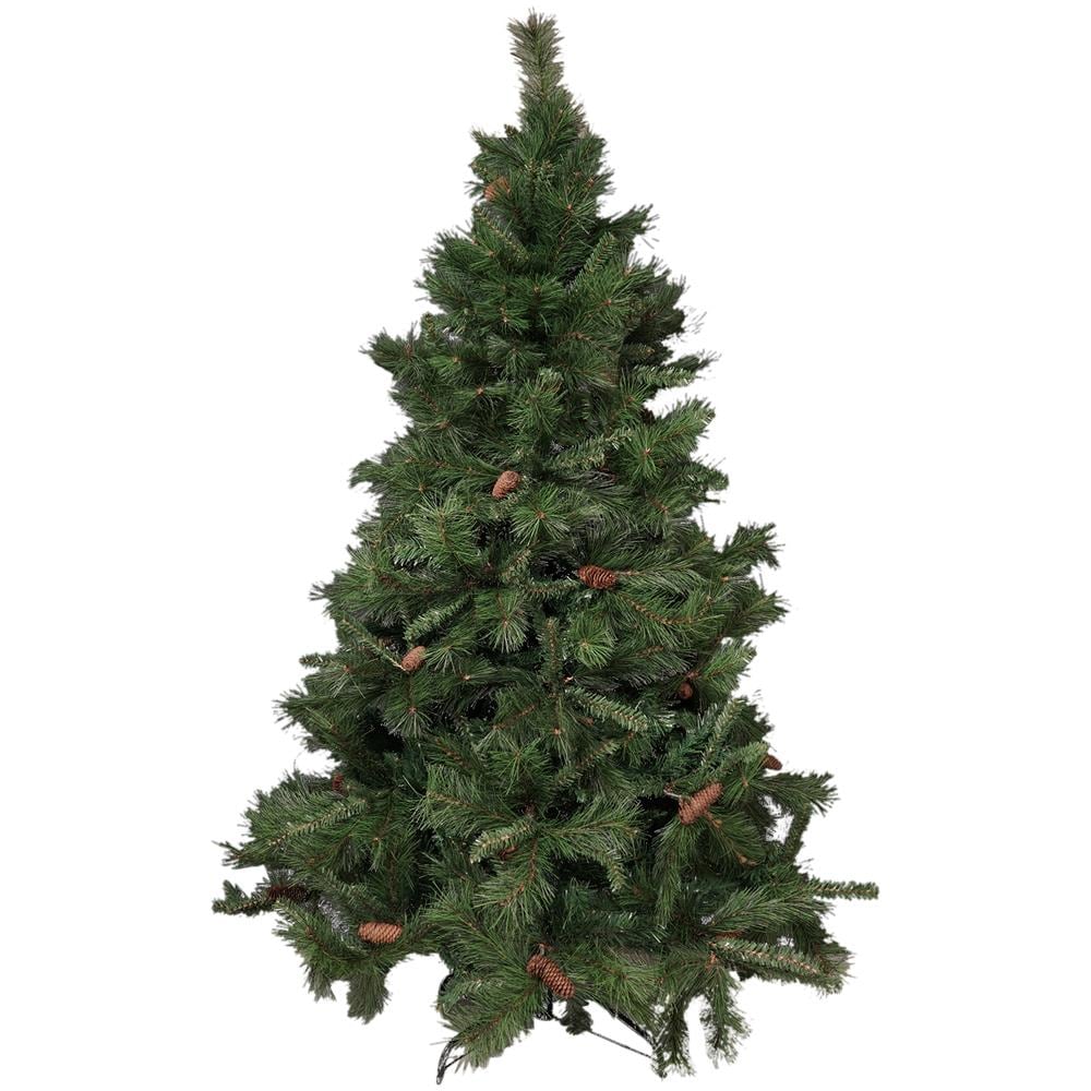 Albero Di Natale 270 Cm Vienna, Pino Artificiale, Albero Effetto Reale, Alberello Natalizio Extra Folto, 165x165 H270 Cm, Verde - Foto 1