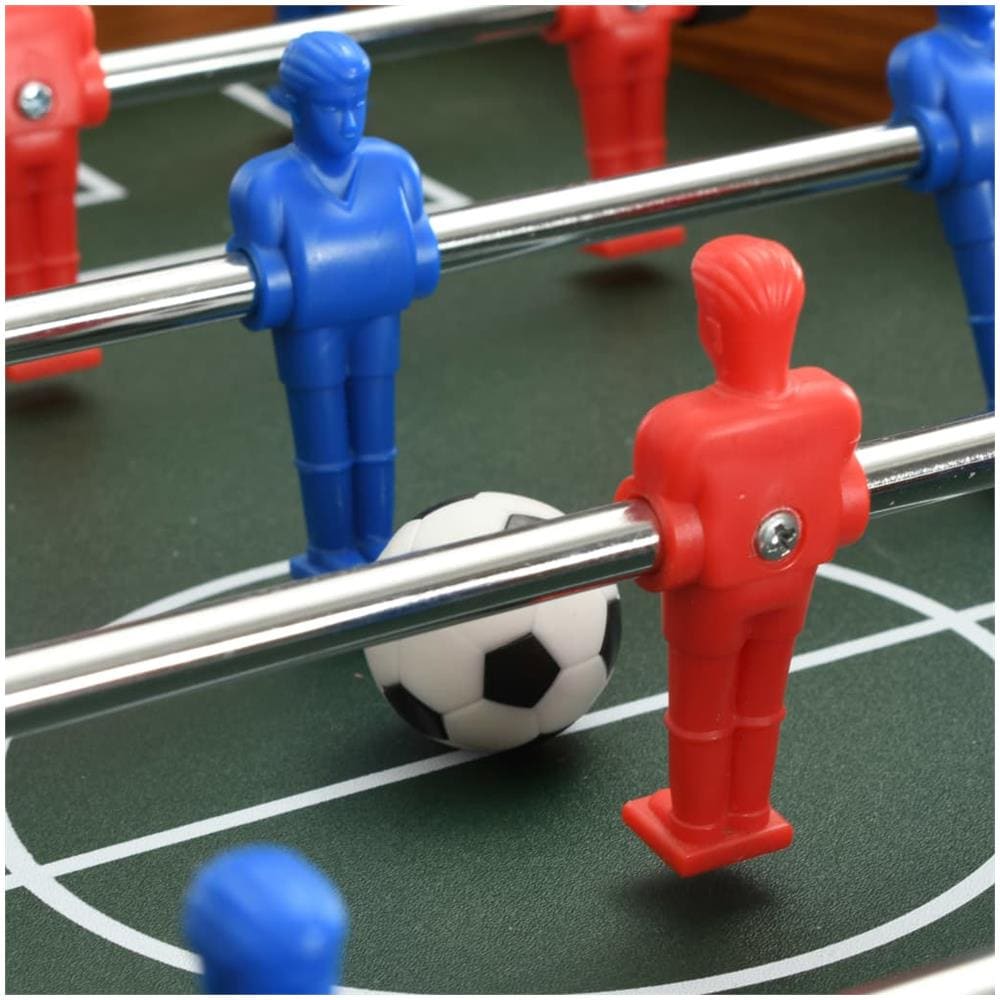 Mini Calcio Balilla 69x37x62 cm Acero - Foto 2