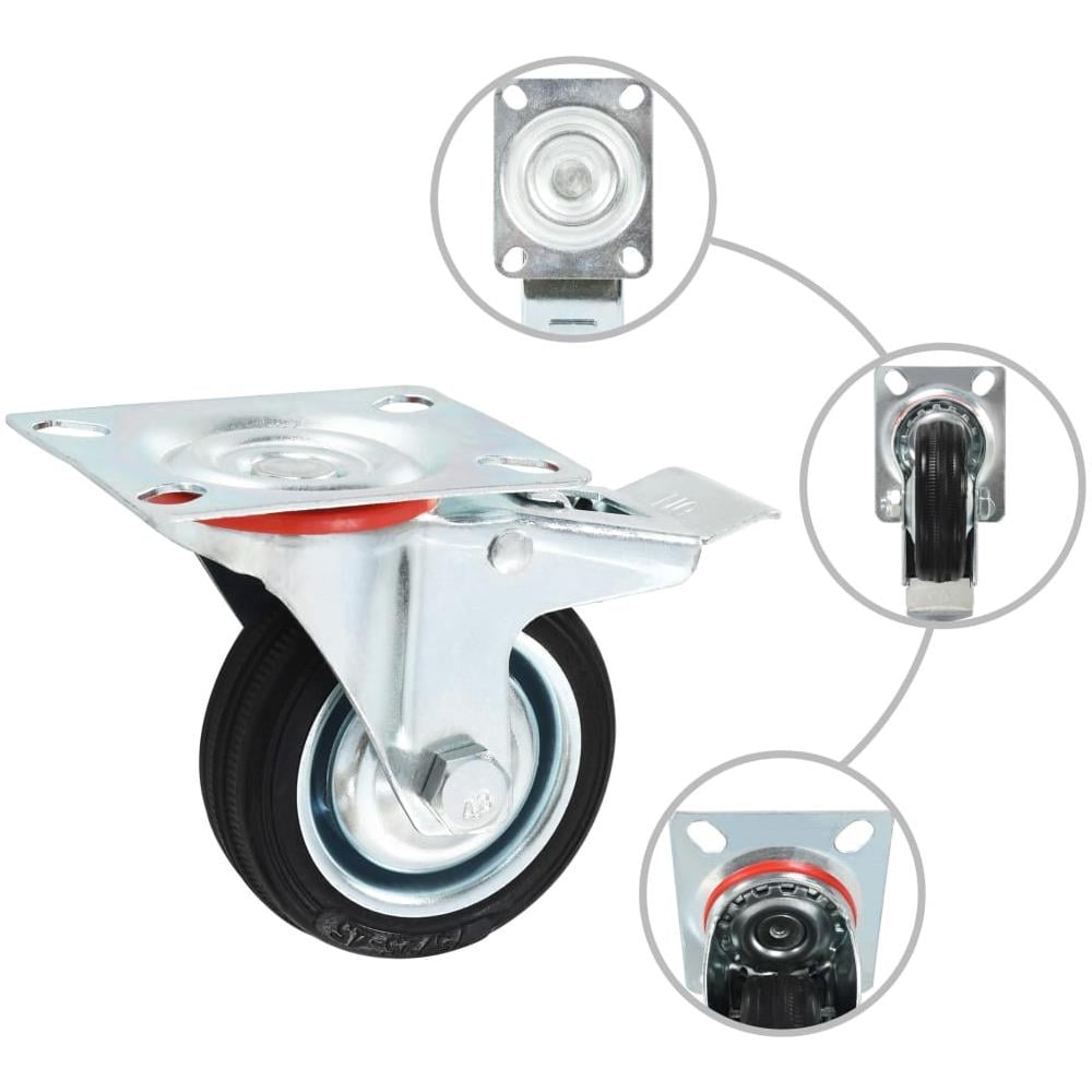 Rotelle Girevoli 4 pz 75 mm - Foto 2