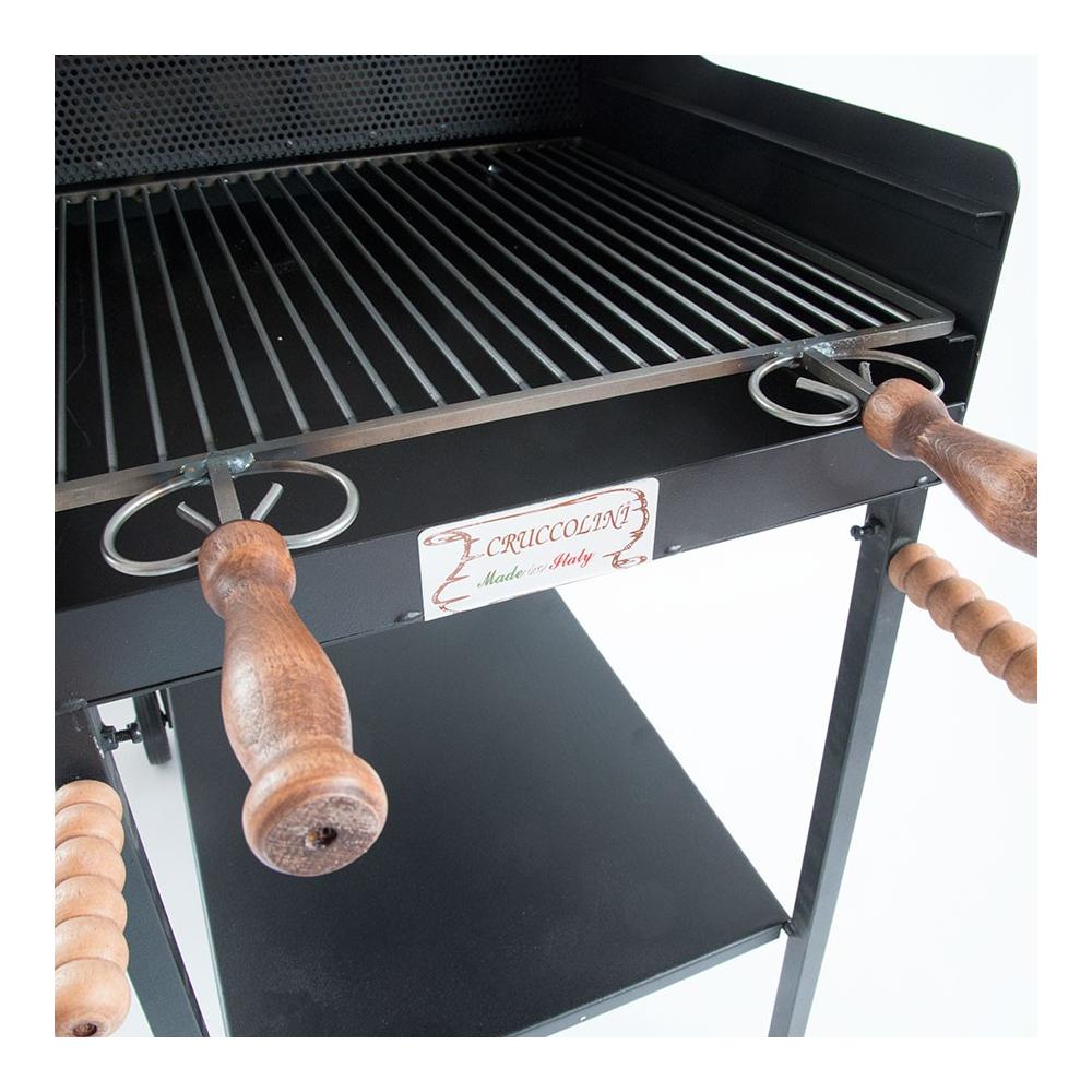 BA4, Da tavolo, Nero, Rettangolare, Metallo, Acciaio - Foto 3