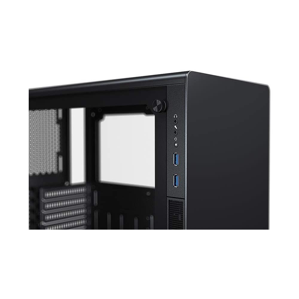 Metallicgear Neo V2 Mb-ne510 bk02 Atx Case Telaio Compatto Alluminio Vetro Temperat Nero - Foto 1