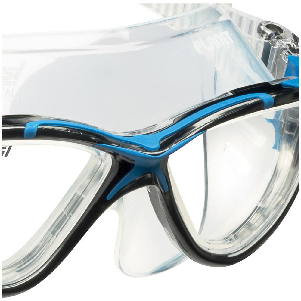 Planet Goggles Trasparente Regular Nero / blu - Foto 3