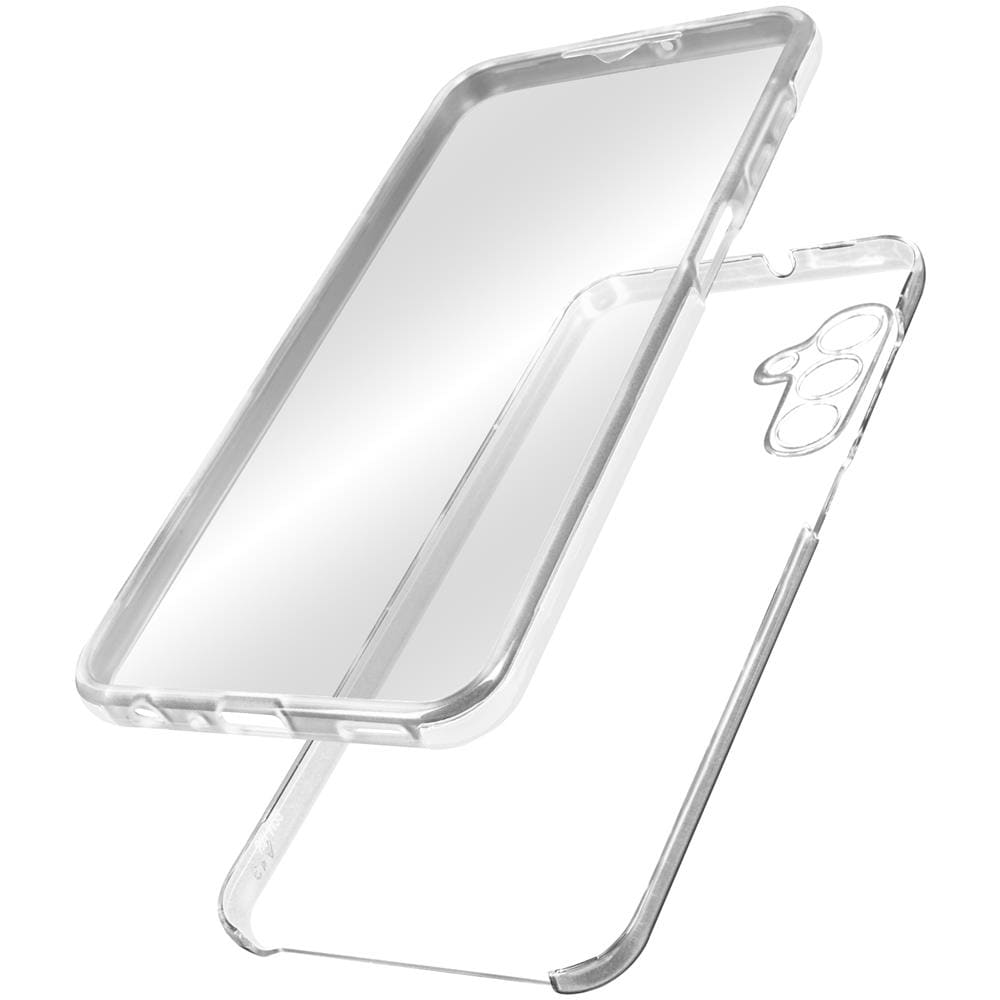 Cover Samsung Galaxy A13 5g Retro Rigido E Fronte Flessibile - Trasparente - Foto 1