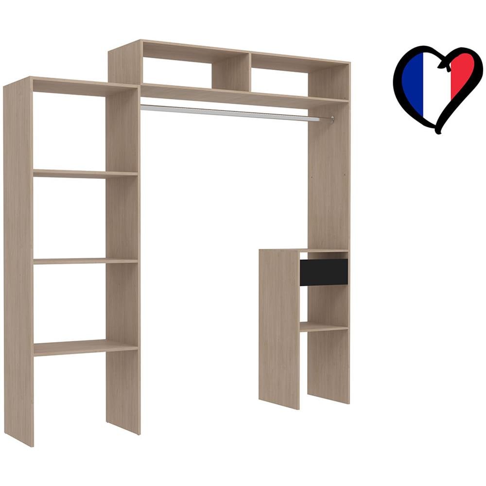 Elysee Armadio In Legno Estendibile, Guardaroba, Mensole, Cassetti - Foto 2