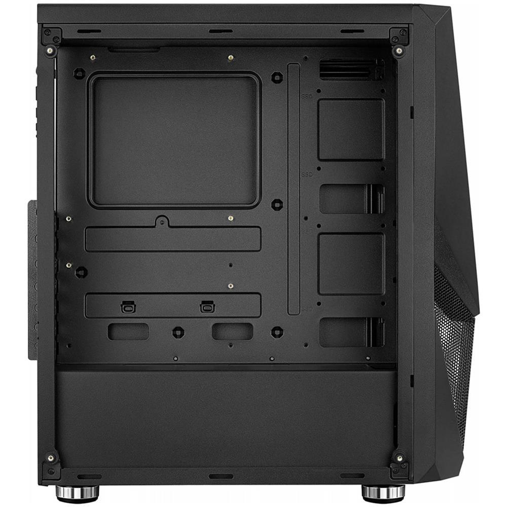 Case Zauron Middle Tower ATX / micro ATX / Mini-ITX 2 Porte USB 3.0 Colore Nero (Finestrato) - Foto 5