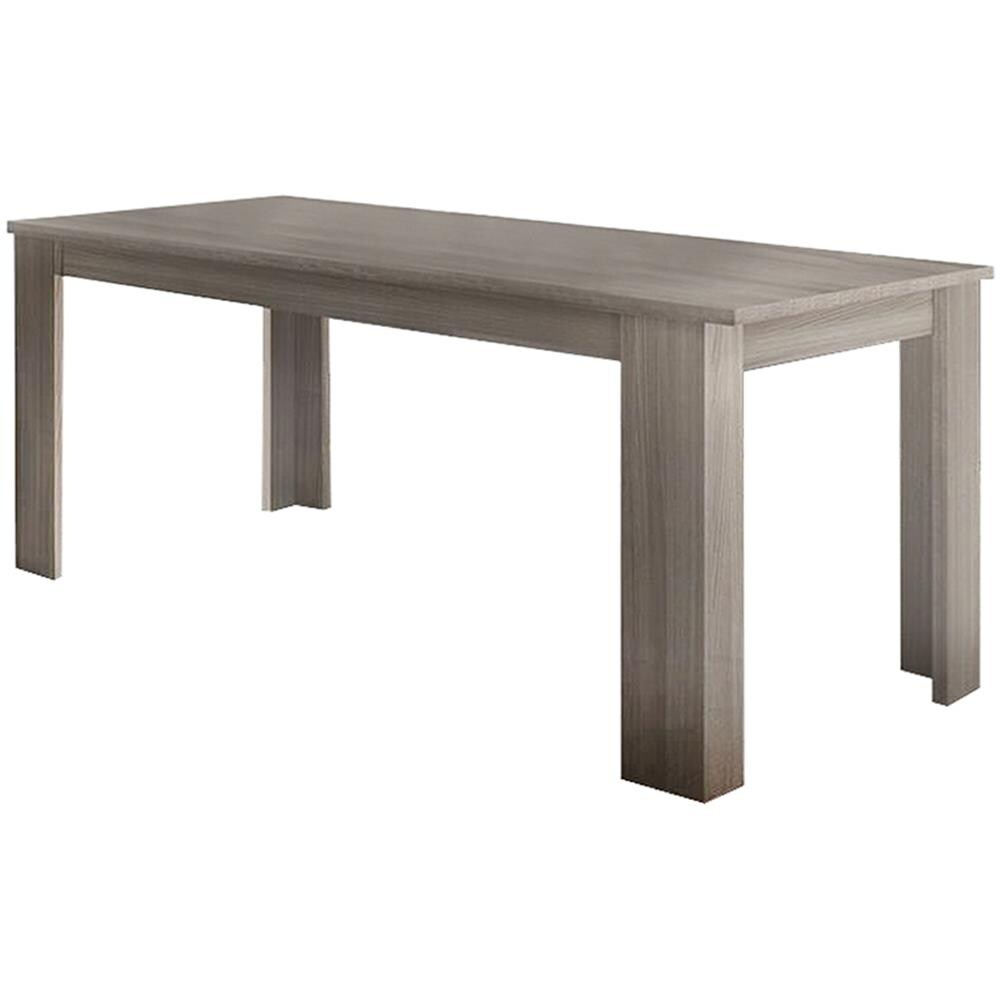 Tavolo Allungabile Nanni, Consolle Allungabile Fino A 10 Posti, Consolle Estensibile 100% Made In Italy, Cm 140/190x90h75, Olmo Perla - Foto 2