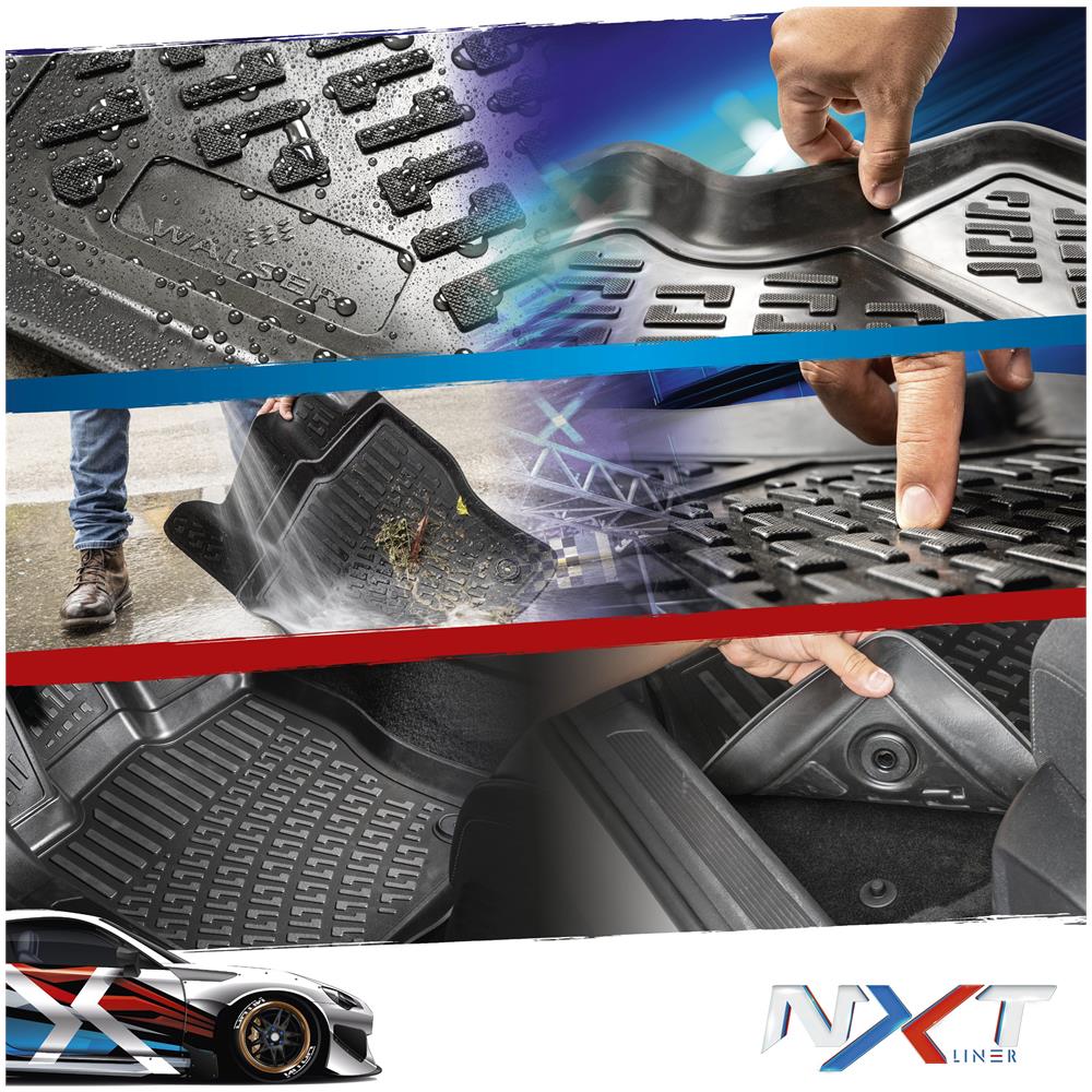 Tappetini In Gomma Per Auto Su Misura Nxt Per Vw Golf Viii (cd1) 07/2019-oggi, Vw Golf Viii Variant (cg5) 08/2020-oggi - Foto 6