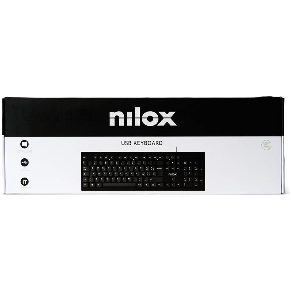 Tastiera USB NXKBIT000011  per Casa e Ufficio (Layout Italiano) Colore Nero - Foto 4