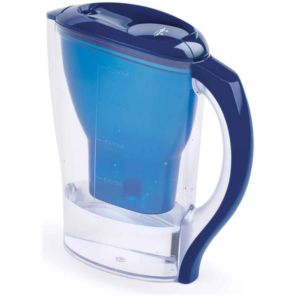 HJAR1001 Filtraggio acqua Caraffa filtrante 2,5 L Blu, Trasparente - Foto 1