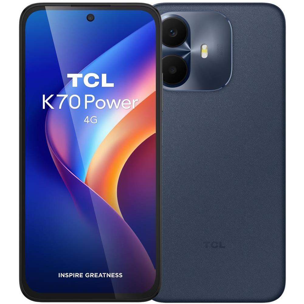 K70 Power 4G 128GB 6GB Ram Display 6.8" Main Camera 50MP Selfie 8MP Dual nanoSim Ibrida USB tipo-C Android 16 Helio G100 Turbo 6500mAh Nebula Blue - Foto 1