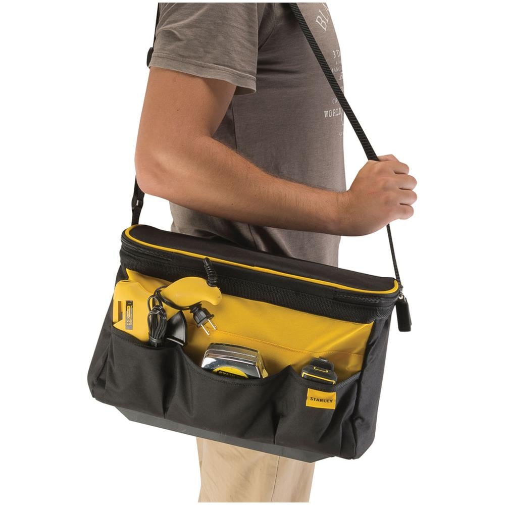 Bauletto / Borsa In Poliestere Da 14" Modello Stst1-73615, Cerniere, Scanalature, Tracolla - Foto 2