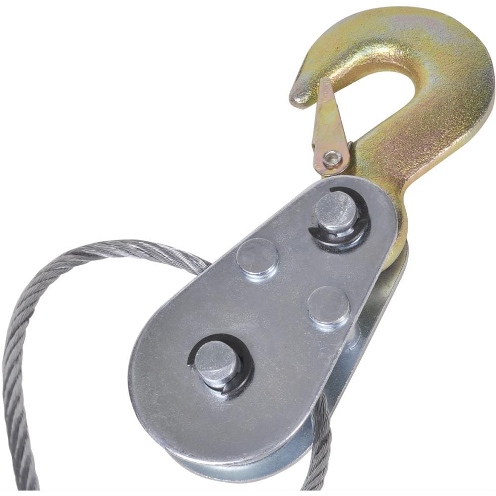 Argano Tiracavi Cavo Puller Da 3630 Kg Con 2 Trazioni - Foto 5